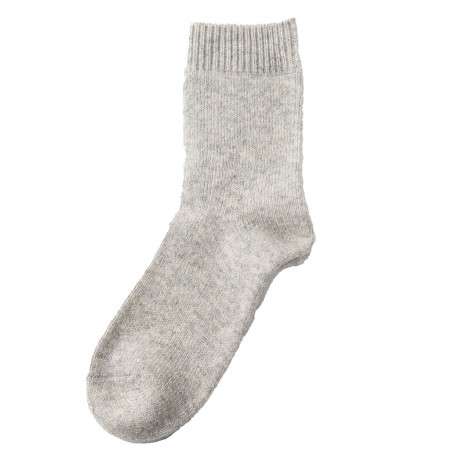Sokker dame i cashmere – lysegrå