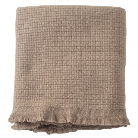 Babytæppe i cashmere – taupegrå